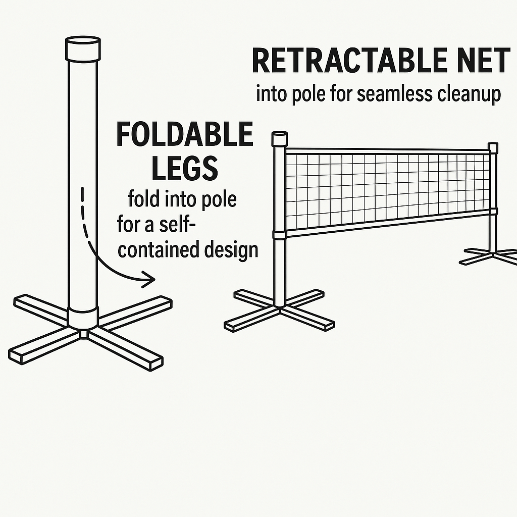60‑Second Pickleball Net — Early‑Access Pre Order